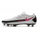 Nike Phantom Generative Texture GT Elite FG Bianco Rosa Blast Nero