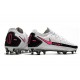 Nike Phantom Generative Texture GT Elite FG Bianco Rosa Blast Nero