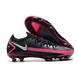 Nike Phantom Generative Texture GT Elite FG Nero Argento Rosa Blast