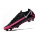 Nike Phantom Generative Texture GT Elite FG Nero Argento Rosa Blast