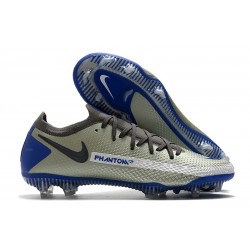 Nike Phantom Generative Texture GT Elite FG Grigio Blu Nero