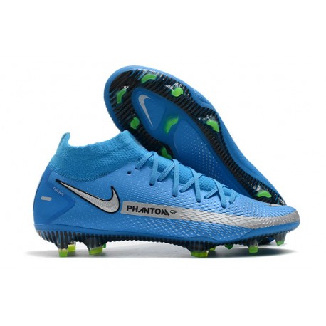 Nike 2020-2021 Phantom GT Elite Dynamic Fit FG Blu Argento