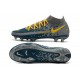 Scarpe Nike Phantom GT Elite DF FG Blu Grigio Giallo