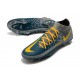 Scarpe Nike Phantom GT Elite DF FG Blu Grigio Giallo