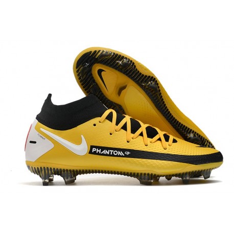 Nike 2020-2021 Phantom GT Elite Dynamic Fit FG Giallo Nero Bianco