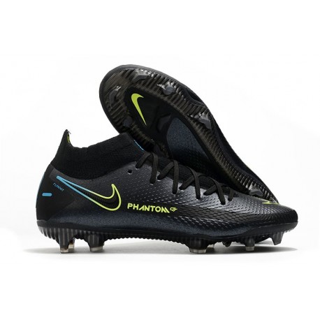 Nike 2020-2021 Phantom GT Elite Dynamic Fit FG Nero Giallo