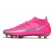 Scarpe Nike Phantom GT Elite DF FG Rosa Argento