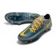 Nuovo 2021 Nike Phantom GT Elite FG Blu Giallo