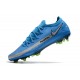 Nuovo 2021 Nike Phantom GT Elite FG Spectrum Pack Blu Argento