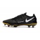 Nuovo 2021 Nike Phantom GT Elite FG Tech Craft Nero Bianco Oro