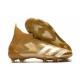 Nuovo adidas Predator Mutator 20+ FG - Oro Bianco