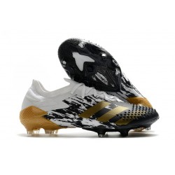 adidas Predator Mutator 20.1 Low FG Bianco Oro Nero