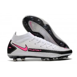 Nike - PhantoNike - Phantom GT Elite DF AG-PRO Bianco Rosa Blast Nerom GT Elite DF AG-PRO