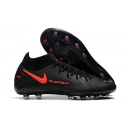 Nike - Phantom GT Elite DF AG-PRO Nero Rosso Cile Grigio Scuro