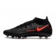 Nike - Phantom GT Elite DF AG-PRO Nero Rosso Cile Grigio Scuro