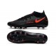 Nike - Phantom GT Elite DF AG-PRO Nero Rosso Cile Grigio Scuro