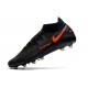 Nike - Phantom GT Elite DF AG-PRO Nero Rosso Cile Grigio Scuro