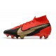 Nike 2021 Mercurial Superfly VII Elite FG Nero Bianco Rosso