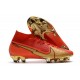 Nike 2021 Mercurial Superfly VII Elite FG CR100 Rosso Oro