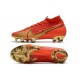 Nike 2021 Mercurial Superfly VII Elite FG CR100 Rosso Oro