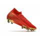 Nike 2021 Mercurial Superfly VII Elite FG CR100 Rosso Oro