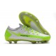 Nuovo 2021 Nike Phantom GT Elite FG Bianco Verde