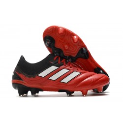 Adidas Scarpe da Calcio Copa 20.1 FG Rosso Bianco Nero