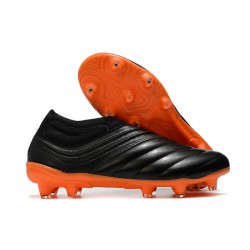 Scarpa Nuovo Adidas Copa 20+ FG Nero Arancio