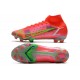 Nike Mercurial Superfly 8 Elite DF FG Cremisi Vivace Argento Metallico