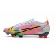 Nike Mercurial Vapor XIV Elite FG Dragonfly Bianco Argento Metallico