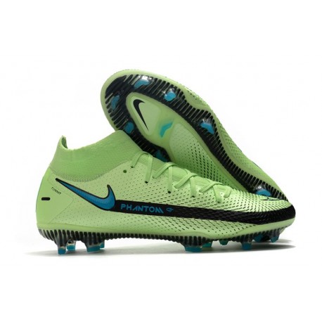 Scarpe Nike Phantom GT Elite DF FG Verde Nero Blu