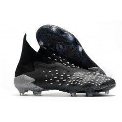 adidas Scarpe Predator Freak+ FG Nero Core Grigio Bianco