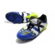 Scarpe da Calcio Adidas Predator Accelerator FG Blu Bianco Giallo