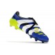 Scarpe da Calcio Adidas Predator Accelerator FG Blu Bianco Giallo