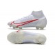 Nike Mercurial Superfly 8 Elite DF FG Bianco Rosso