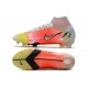 Nike Mercurial Superfly 8 Elite DF FG Bianco Argento Metallico Platino