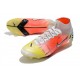 Nike Mercurial Superfly 8 Elite DF FG Bianco Argento Metallico Platino