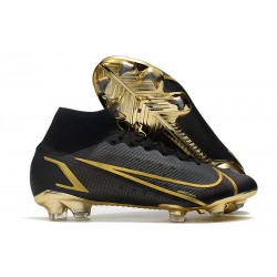 Nike Mercurial Superfly 8 Elite DF FG Nero Oro