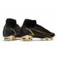 Nike Mercurial Superfly 8 Elite DF FG Nero Oro