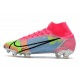 Nike Mercurial Superfly VIII Elite FG Rosa Blu Giallo