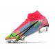 Nike Mercurial Superfly VIII Elite FG Rosa Blu Giallo