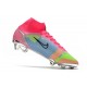 Nike Mercurial Superfly VIII Elite FG Rosa Blu Giallo