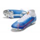 Nike Mercurial Superfly VIII Elite FG Blu Bianco Rosso