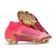 Nike Mercurial Superfly 8 Elite DF FG Rosa Nero Oro