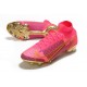 Nike Mercurial Superfly 8 Elite DF FG Rosa Nero Oro