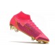 Nike Mercurial Superfly 8 Elite DF FG Rosa Nero Oro