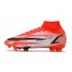 Nike Superfly 8 Spark Positivity CR7 Elite FG Rosso Bianco Nero